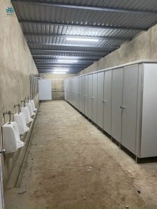 Higo cung cấp và thi công vách ngăn vệ sinh compact tại Quảng Ninh