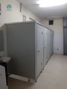 Ưu điểm của thi công vách ngăn vệ sinh tấm Compact HPL