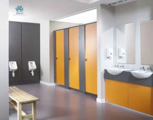 Vách ngăn vệ sinh compact chống nước – sự kì diệu của vách ngăn compact