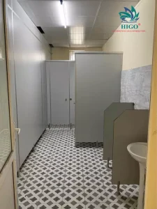 Kích thước vách ngăn vệ sinh compact hpl chuẩn và phổ biến hiện nay
