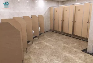 Làm thế nào để nhanh chóng xác định các khu vực vách ngăn vệ sinh của trung tâm thương mại?