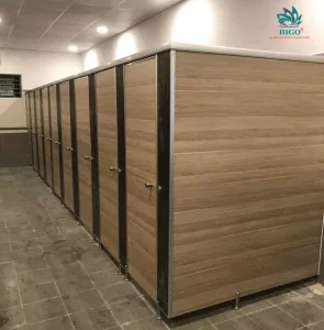 Thi công vách ngăn nhà vệ sinh compact hpl giá tốt nhất hiện nay