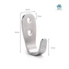 Móc treo vách ngăn vệ sinh inox304
