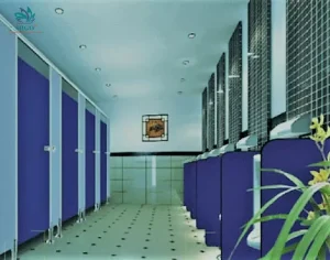 Lớp phủ Melamine của vách ngăn vệ sinh có hại không?