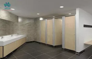 Báo giá vách ngăn vệ sinh compact hpl 18mm chịu nước, chịu axit mạnh