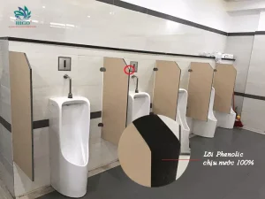 Vật liệu cho phân vùng nhà vệ sinh? Bảng điều khiển hoặc ván dăm