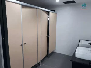 Đơn vị thi công vách ngăn vệ sinh compact, chất lượng