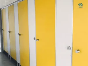 Các loại vật liệu làm vách ngăn vệ sinh cho đồ bền cao