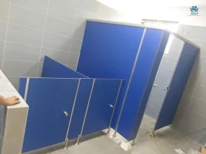 Vách ngăn vệ sinh đẹp hiện đại mới nhất 2024