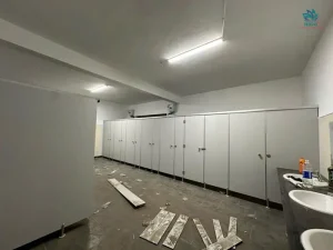 Sửa chữa vách ngăn vệ sinh kém chất lượng