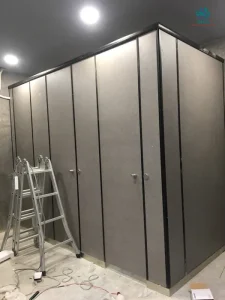 Chiều Dày Vách Ngăn Nhà Vệ Sinh Compact Tiêu Chuẩn 100% Chất Lượng