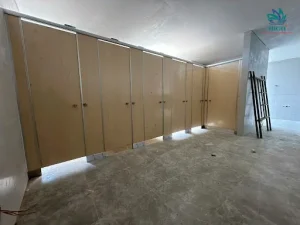 Vật liệu sử dụng làm vách ngăn nhà vệ sinh chống cong vênh tốt nhất