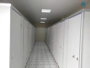 Thi công vách ngăn vệ sinh nhanh chóng, bền đẹp trọn gói