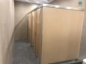 Vách Ngăn Vệ Sinh Chịu Nước Compact HPL Chất Lượng Cao (High Pressure Laminate)