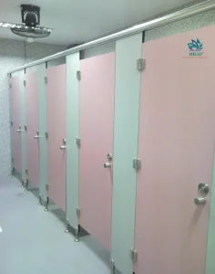 Vách ngăn vệ sinh compact chịu nước cho công viên giá rẻ