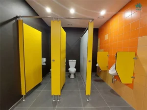 Top 5 vật liệu làm vách ngăn vệ sinh compact hpl phổ biến nhất hiện nay