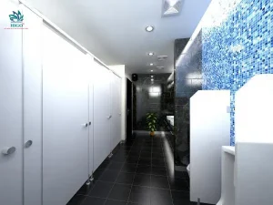 Những loại vách ngăn làm vách ngăn vệ sinh ưa chuộng nhất hiện nay