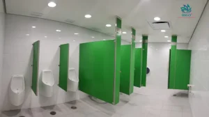 Thi công vách ngăn vệ sinh không chân tại sao đang là xu hướng tiện lợi?