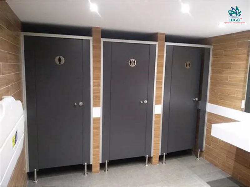 Khả năng thi công vách ngăn vệ sinh chống cháy của tấm compact HPL mạnh đến mức nào?