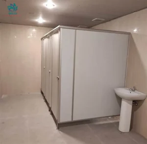 Vách ngăn vệ sinh compact thi công kích thước tiêu chuẩn là bao nhiêu?