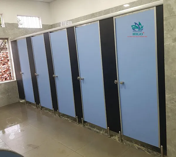 Vách ngăn vệ sinh Compact HPL các yếu tố ảnh hưởng giá nhiều nhất