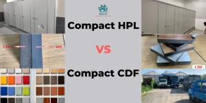 Phân biệt vách ngăn vệ sinh CDF và Compact HPL chuẩn xác, phổ biến nhất hiện nay