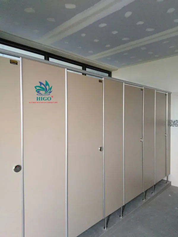 Tấm nhựa làm vách ngăn nhà vệ sinh compact hpl giải pháp hoàn hảo hiện đại