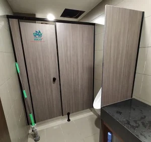 Chiều dày chuẩn vách ngăn vệ sinh Compact, MFC, MDF thi công vách ngăn trọn gói