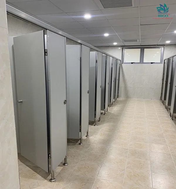 Quy trình sản xuất thi công vách ngăn vệ sinh compact tiêu chuẩn chuyên nghiệp