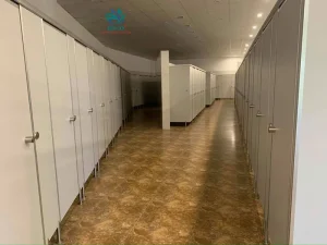 Tấm compact hpl làm vách ngăn nhà vệ sinh chống cháy thẩm mỹ vượt trội