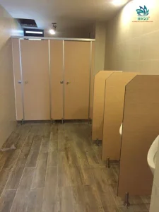 Tiêu chuẩn kích thước vách ngăn vệ sinh compact hpl an toàn phổ biến hiện nay