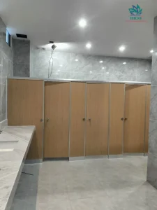 Chuyên bán tấm compact hpl làm vách ngăn WC hoàn thiện mới hiện đại