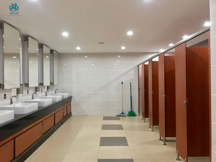 Thông tin chi tiết tấm compact nhà vệ sinh chịu nước 100% chất lượng cao