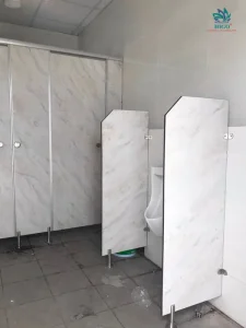 Vách ngăn vệ sinh compact nguyên tắc vàng khi thiết kế không gian tiện lợi và thẩm mỹ