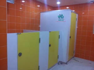 Vách ngăn vệ sinh compact hpl loại 2 giống loại 1 - Hướng dẫn phân biệt chi tiết?