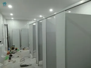 Tiêu chuẩn vách ngăn vệ sinh compact toilet kích thước và 1 số điều cần biết