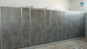 Vách vệ sinh compact dày 12mm tiêu chuẩn đem lại chất lượng bền bỉ vượt trội