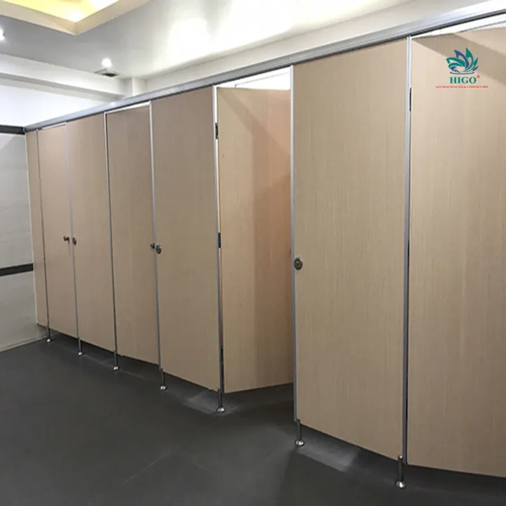 Tiêu chuẩn vách ngăn vệ sinh bằng compact hpl thẩm mỹ : Yếu tố đánh giá đẳng cấp